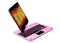 Waterproof ABS Bluetooth Slim Keyboard 360 Rotating for Samsung P600 Tablet