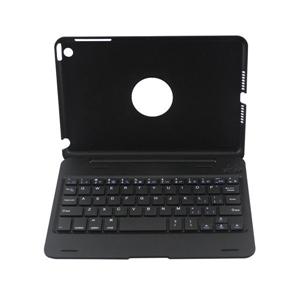 Image de Folding Ultra Thin Aluminium Bluetooth Keyboard Case for iPad Mini
