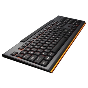 Picture of 7 colors backlight N-KEYrollover gaming keyboard