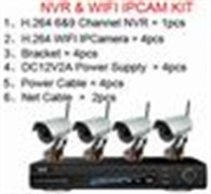 Изображение 6ch nvr wifi ip camera kit a kit