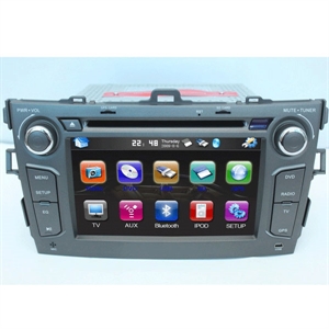 Picture of 7.0 Widescreen TFT-touch Screen GPS-TV-IPOD-blue tooth for Toyota Corolla New