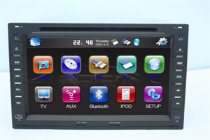 7.0 Widescreen TFT-touch Screen GPS-TV-IPOD-blue tooth for Volkswagen Passat の画像