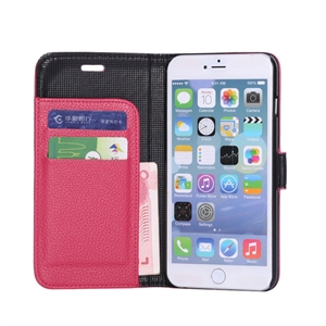 Image de New Magnetic Flip Stand PC+PU Leather Case Cover for iPhone 6 