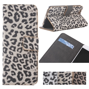 Picture of Leopard Print PU Leather Case With Magnetic Clasp For iPhone 6 