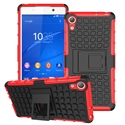 colorful hybrid kickstand shockproof case for sony xperia z4