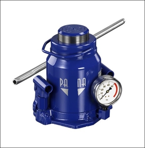 Picture of Made in Germany jack 20 t with pressure gauge BOTTLE JACKS WITH PRESSURE GAUGE