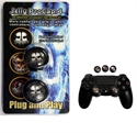 Skull Ghost Jelly ProCap Analog Thumbstick Stick Grip Cover For PS4 Controller