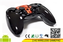 2.4G Wireless Gamepad for Android TV Box/PS3/PC black yellow の画像
