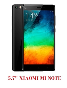 Image de 5.7" Xiaomi Mi Note 4G LTE Snapdragon 801 Android 4.4 Smartphone 16GB ROM BLACK
