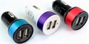 Изображение 5V 3.1A Circular Dual USB car charger for smart phone