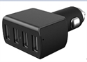 4 USB Ports Car Charger For Iphone 4 4S 5 5S 5C Ipad Samsung HTC Smart Phone の画像