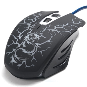 2000DPI Adjustable Optical Wired Gaming Game Mice Mouse For Laptop PC の画像