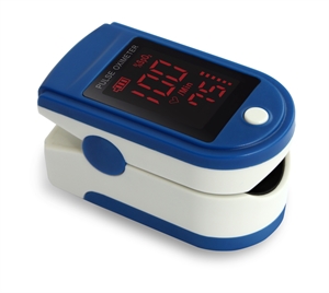 Figer-tip Pulse Oximeter dark blue の画像