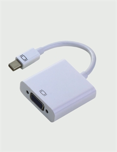 Mini DisplayPort male to VGA female の画像