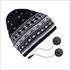 Picture of Bluetooth Beanie hat with headphones knitting wool material 