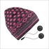 Image de Bluetooth Beanie hat with headphones knitting wool material 