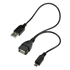Picture of Micro USB Host OTG charging Cable for android mobile phone charging