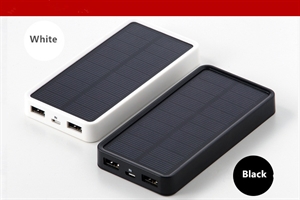 Image de 5000 mAh Solar charger power bank used for  Smartphone   iPhone5s iPhone5c iPhone5 iPadmini iPad Tablet