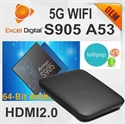 Amlogic S905 smart TV BOX Quad Core 64 bit Cortex A53 Penta Core Mali 450 4k 60f Android 5.1 Kodi 15.2 well programmed
