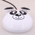  Panda mini optical wired mouse,patent mouse, animal shape wired mouse の画像