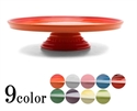 colorful Stoneware  Cake Decorating Turntable Rotating Revolving Kitchen Display Stand Round Icing