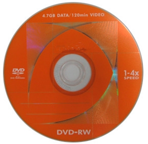 Picture of Recordable ReWritable DVD-RW 4.7GB