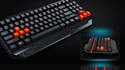 Picture of mechanic gaming keyboard With shinning LED decoration