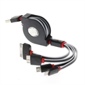 Picture of  4 in 1 Retractable Multifunctional Universal USB Charger Cable