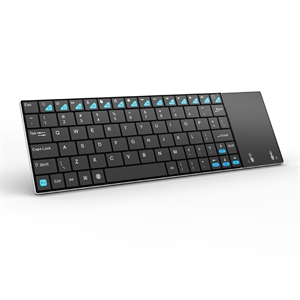 mini i12 Wireless gaming Keyboard 2.4G Touch pad Super Slim USB Reciver Mini teclado