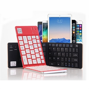 Bluetooth  wireless Mini Portable Folding keyboard thin aluminum の画像