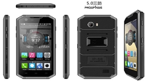 Picture of 5‘’ 4G waterproof shockproof and dustproof smart mobile phone