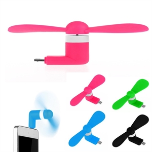 Изображение Mini portable Micro USB Mobile Phone Fan For Android Phone Samsung HTC LG