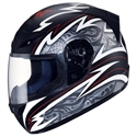 Motorcycle Helmet  Full Face winter Helmets With Detachable Collar の画像