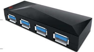 Изображение Universal USB 3.0 Hub with LED indicator for PS4/XBOXONE/WII U/XBOX 360/PS3/PC/Laptops