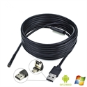 2 in 1 waterproof Android and PC HD Endoscope Borescope Inspection Wire Camera