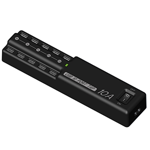 Image de 10 port 10A USB AC charger with LED power light