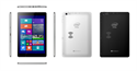 Picture of 8.9'' Intel android/ windows  NFC tablet PC with dual band WIFI