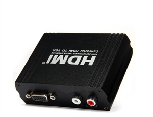 Image de HDCVGA02 1080P HDMI to VGA  Audio Converter  Adapter Box for DVD PS3 