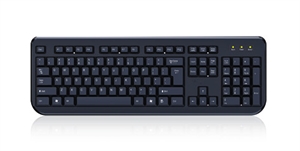 Wired USB Business keyboard with 104 keys の画像