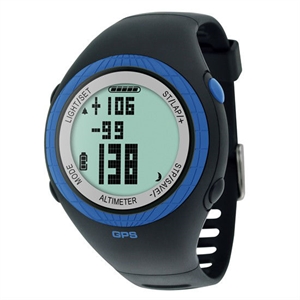Picture of GPS tracker running watch with heart rate monitor