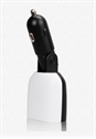 180 ° swing fast chargin smart Dual USB Car Charger with LED indicator