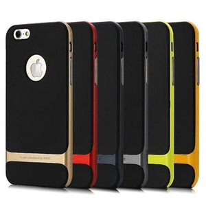 Изображение Ultra slim fit shockproof hybrid stand hard bumper soft case for iPhone 5S/6S/6 PLUS