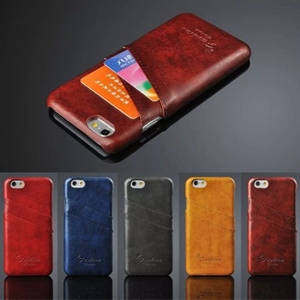 Leather Case mobile Phones Cover For iPhone6 /6 plus Card holder Case  の画像