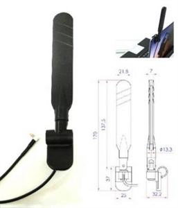 Picture of multi-band rubber duck antenna 4.5dBi
