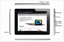 Image de 9.7quot; Visture V4 HD RK3066 Quad Core Bluetooth tablet