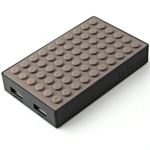 Image de Le touch 4000mAh Universal Power Stone Power Bank (Coffee)