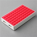 Le touch 4000mAh Universal Power Stone Power Bank (Red)