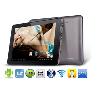 PLOYER MOMO8 Dual core tablet pc Android 4.1 IPS Camera Bluetooth の画像