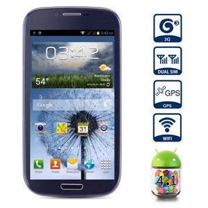 Image de Note II Phablet Android 4.1 3G Smartphone (Royal Blue)