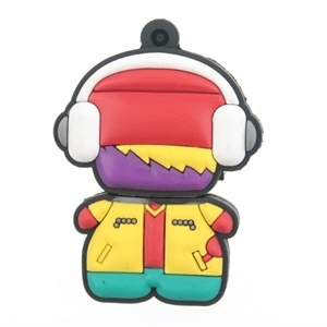 Picture of Cute 2GB/4GB/8GB/16GB Headphone Boy Design Flash Memory Disk